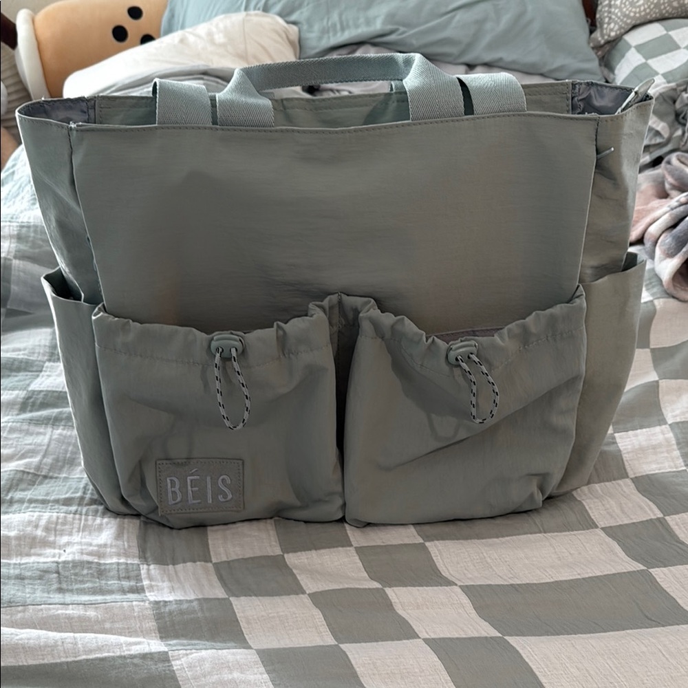 BEIS Slate Gray Carryall - limited edition